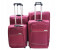 Al Abraj AT-663 Happy Journey Big Box Soft Trolley 4 pcs Set 1 in UAE