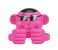 Promate Ape Mini High Definition Wireless Monkey Speaker With Smartphone Stand - Pink 1 in UAE