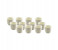 Royalford RF5301 12 Pieces Square Cawa Cups - White 1 in UAE