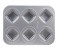 Prestige PR46640 Bakemaster 2 Square Cakelette Pan, Grey 3 in UAE