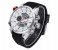 Weide WH 3401PU Mens Analog and Digital Watch Black and White 2 in UAE
