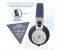 Promate Thumb Over the Ear Stereo Wired Headset with Portable Foldable Headband, Blue 4 in UAE