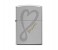 Zippo 24647-AE400433 Regular Chrome Arch Infinity Heart Lighter Grey 1 in UAE