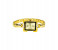 Smaker Chain Watch for Ladies Square - Gold 1 in KSA