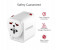 Promate Tripmate-PD18 Universal Travel Worldwide AC Wall Outlet Adapter - White 5 in UAE