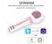 Promate Rockstar Kiddie Wireless Karaoke Microphone with Hi-Fi Wireless Speaker, Pink 6 in UAE
