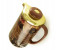 Taqdeer 1.3 Liter Vacuum Flask Brown And Gold 2 in UAE