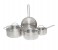 Prestige PR77381 9 Pieces Infinity Stainless Steel Cookware Set, Silver 2 in OMAN