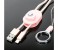 ZE Nylon-Braided Neck Strap with Lightning to USB Charging Cable For iOS Devices UCC035 Multicolor 4 in UAE
