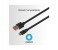 Promate Linkmate-U2F2 Flat Micro-USB Sync & Charge Cable - Black 7 in KSA