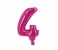 Party Time 4-PI-804086 Number 4 16 Inch Foil Balloon Pink 1 in UAE