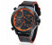 Curren 8262 Casual Quartz Watch For Men Orange And Black 1 in UAE