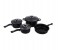 Olympia OE-005-13 13 Pieces Non-Stick Cookware Set - Black 4 in UAE