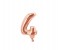 Party Time 4-RG-804000 Number 4 16 Inch Foil Balloon Rose Gold 1 in UAE