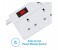Promate PowerStrip-4UK 2500W 10A Multiport Power Strip for Home & Office, White 3 in UAE