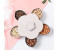 Flower Shape Candy Storage Box CAN989 White And Grey 3 in OMAN