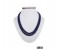 Netra Pearl 12031 Real Shapphire Necklace Blue 1 in UAE