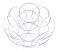 RoyalFord RF6792 Fruit Basket - Silver 2 in UAE