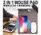 Wireless Qi Multi-function Holder Fast Charger Anti-Slip Mouse Pad Black 6 in UAE