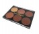 Miss Rose 7003-025N2 Professional Makeup Highlighter Multicolor 1 in UAE