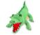Fiesta Crafts T-2740 Hand Puppet Crocodile Green 3 in UAE