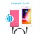 Promate VolTag-10C 10000 mAh Portable Charger Power Bank with Dual USB, Pink 5 in UAE