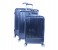 Platinum RA8655 4 Wheels Unbreakable Hard Travel Trolley Bag Set of 3 Pieces - Black 1 in UAE