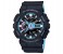 Casio G Shock GA-110PC-1ADR Mens Analog and Digital Watch Black and Blue 1 in UAE