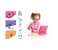 Promate Bamby-Air2 Shockproof Kiddie Case with Convertible Stand for iPad Air2 - Pink 2 in UAE