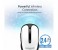Promate Clix-4 2.4Ghz Multimedia Wireless Optical Mouse with USB Adapter, White 7 in UAE