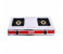 Geepas GK6856 Stainless Steel Double Gas Burner 1 in UAE