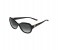 Chopard SCH209S 0700 Oval Acetate & Shiny Black Frame and Gradient Smoke Mirrored Sunglasses for Women 1 in UAE
