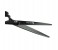 Tips & Toes TT-683 Super Cut- Stainless Steel Professional Barber Scissors - Black 5 in UAE
