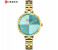 Curren 9043 Shaded Dial Watch For Women Gold and Blue 1 in UAE