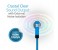 Promate Swish Universal Trendy Stereo Earphone with Noise Isolation, Blue 2 in UAE