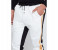 Petro OU10121 Mens Stripped Solid Skin Fit Joggers XXL - White 4 in UAE