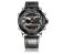 Naviforce 9097 Fan Sport Leather Watch for Men Black 1 in UAE