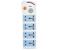 Geepas GES4035 Entertainment Socket White 1 in OMAN