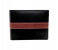 Philippe Morgan PM 011 Men Leather Bifold Wallet Black & Red 2 in UAE