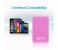 Promate VolTag-10 10000 mAh Compact Portable Charger Power Bank with Dual USB Port, Pink 8 in OMAN