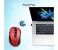 Promate Clix-7 2.4GHz Wireless Ergonomic Optical Mouse, Red 4 in UAE