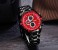 Curren 8023 Stainless Steel Chronograph watch for Men Black 1 in UAE
