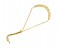 Milano 105260-01 Rhinestone Crystal Adjustable Tennis Bracelet 18K Gold Plated 2 in UAE