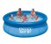 Intex ZX-56920 305 x 76CM Family Dish Round Shape Swimming Pool - Blue 3 in UAE