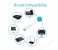 Promate Linkmate-L2 RJ45 CAT7 Ethernet LAN Network Flat Cable with High Speed Transmission, White 6 in UAE