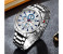 Curren 8275 Analog Business Watch For Men Silver and White 6 in UAE