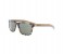 Giorgio Armani 0AR8062 541171 Rectangular Blue Havana & Wood Frame and Grey Green Mirrored Sunglasses for Unisex 2 in UAE