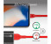 Promate Powerbeam-i Lightning to USB-A Charging Cable - 1.2 Metre, Red 7 in UAE