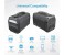 Promate Safarimate 300W 41.6Ah All in 1 High Capacity Portable Power Station, Black 12 in UAE
