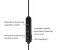 High Bass Wireless Sports Bluetooth Stereo Headset With Mic and Volume Control N19 Black 6 in UAE